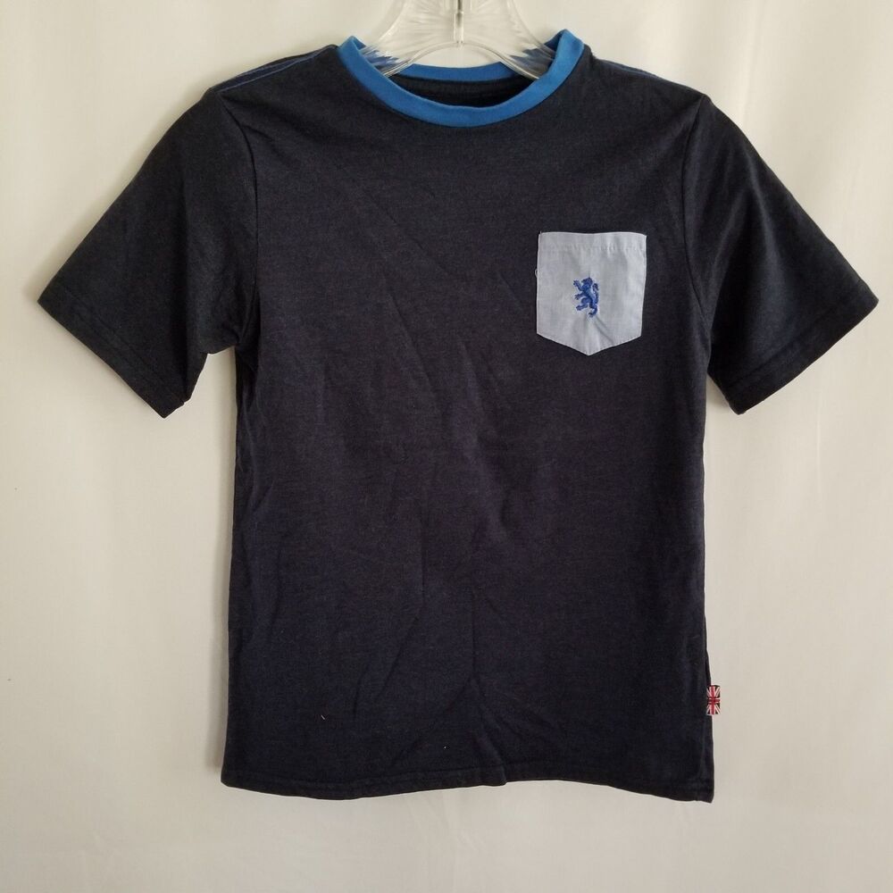 English Laundry T-Shirt Boys Blue Short Sleeve Tee Size 10